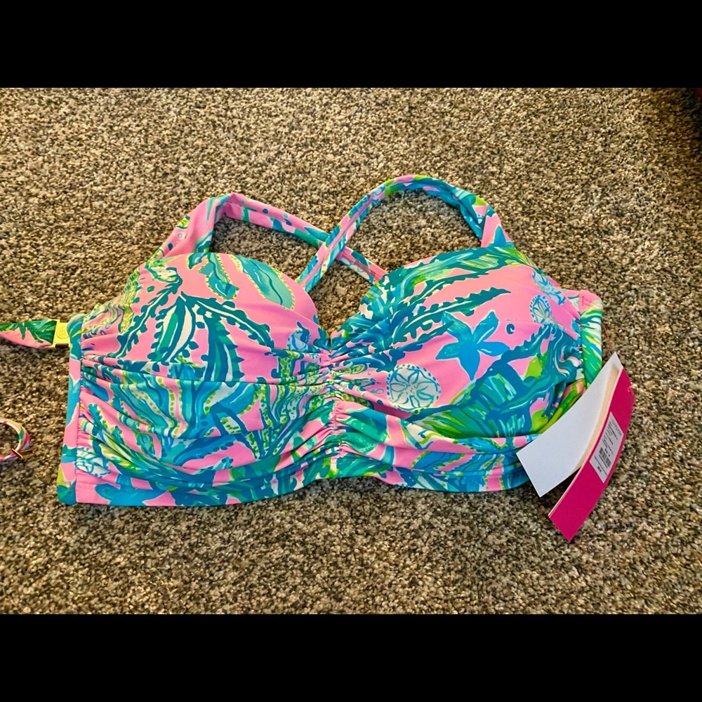 Lilly Pulitzer Swim bikini top It was all a dream